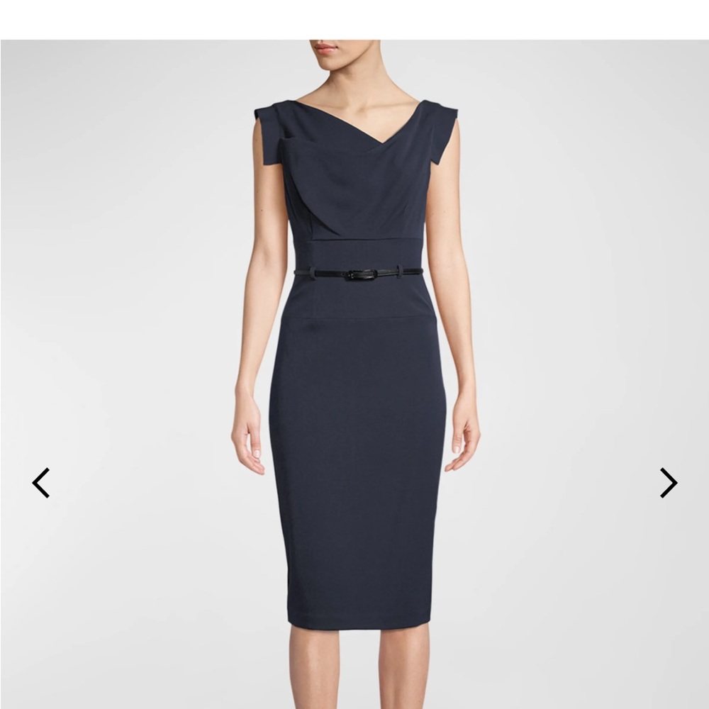 Black Halo Jackie O mini dress